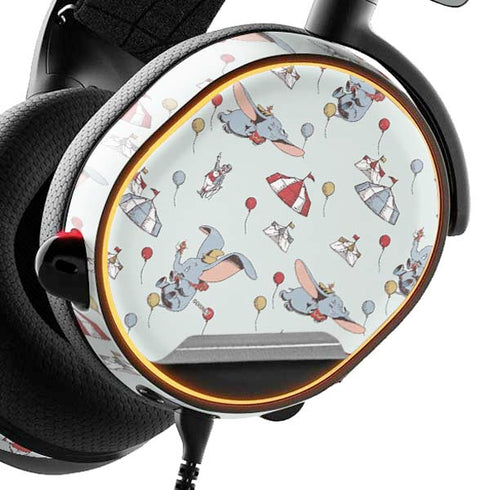 Disney Dumbo Vintage Pattern SteelSeries Arctis 3 Skin